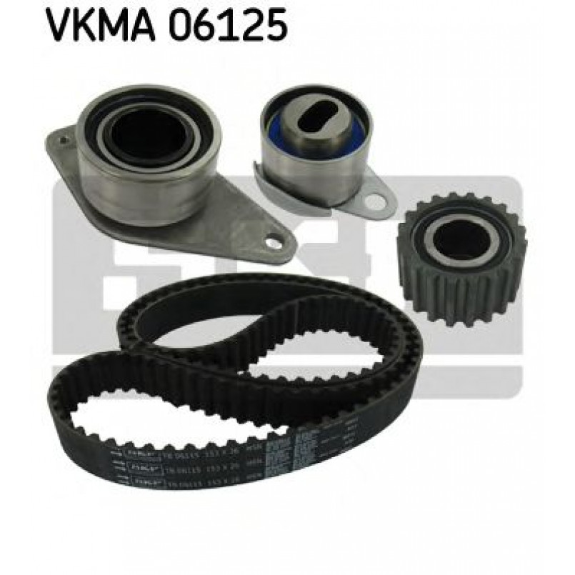 VKMA 06125 SKF Комплект (ремінь+ролики)